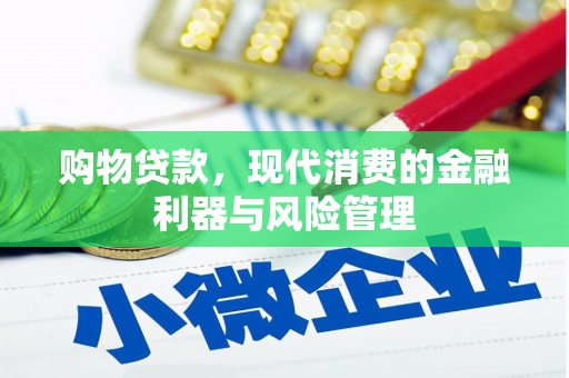 凤阳购物贷款，现代消费的金融利器与风险管理