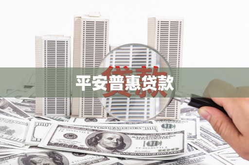 凤阳平安普惠贷款