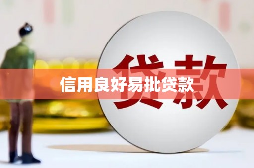 凤阳信用良好易批贷款