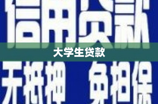 凤阳大学生贷款