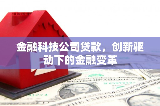 凤阳金融科技公司贷款，创新驱动下的金融变革