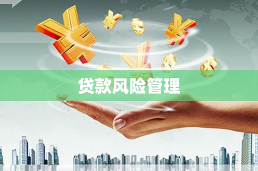 凤阳贷款风险管理