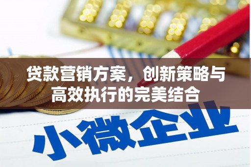 凤阳贷款营销方案，创新策略与高效执行的完美结合