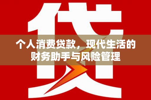 凤阳个人消费贷款，现代生活的财务助手与风险管理