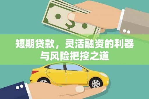 凤阳短期贷款，灵活融资的利器与风险把控之道