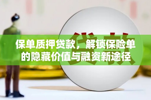 凤阳保单质押贷款，解锁保险单的隐藏价值与融资新途径