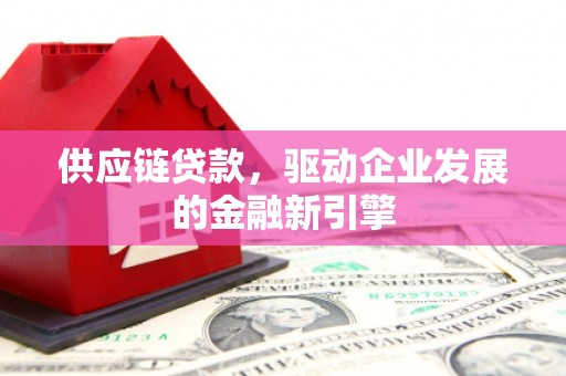 凤阳供应链贷款，驱动企业发展的金融新引擎