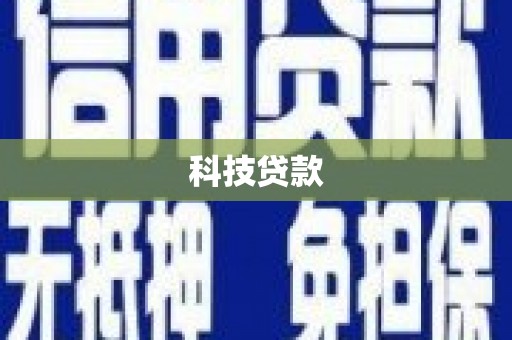 凤阳科技贷款