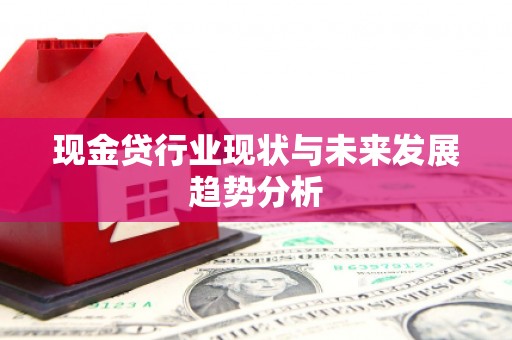 凤阳现金贷行业现状与未来发展趋势分析