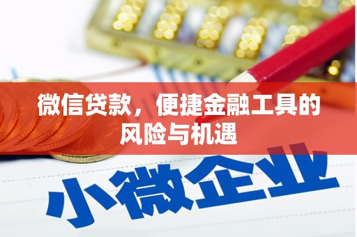 凤阳微信贷款，便捷金融工具的风险与机遇
