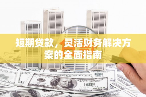 凤阳短期贷款，灵活财务解决方案的全面指南