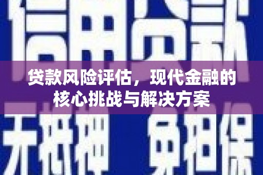 凤阳贷款风险评估，现代金融的核心挑战与解决方案