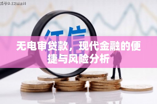 凤阳无电审贷款，现代金融的便捷与风险分析