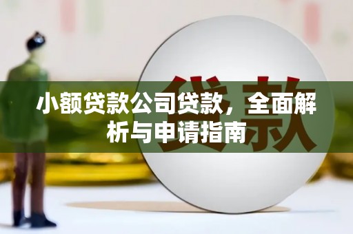 凤阳小额贷款公司贷款，全面解析与申请指南