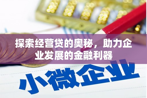 凤阳探索经营贷的奥秘，助力企业发展的金融利器