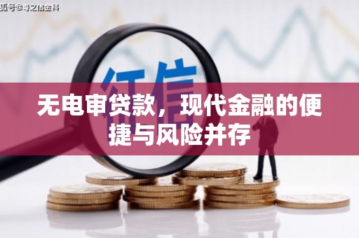 凤阳无电审贷款，现代金融的便捷与风险并存