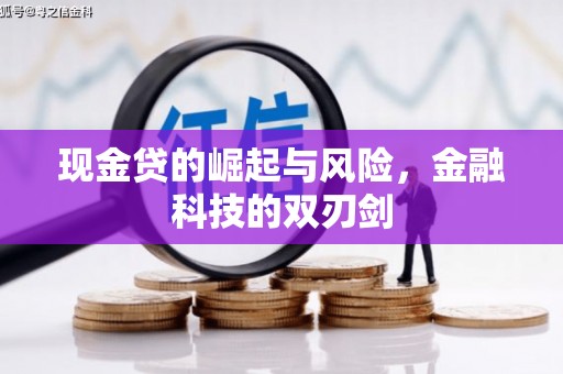 凤阳现金贷的崛起与风险，金融科技的双刃剑