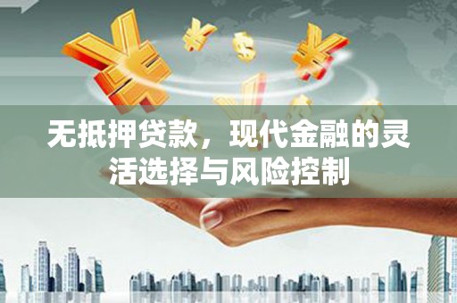 凤阳无抵押贷款，现代金融的灵活选择与风险控制