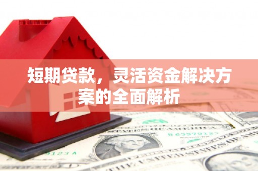 凤阳短期贷款，灵活资金解决方案的全面解析