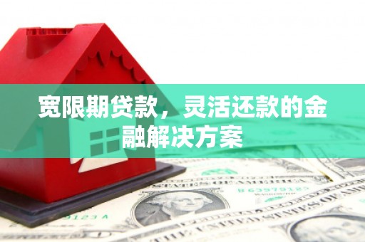凤阳宽限期贷款，灵活还款的金融解决方案