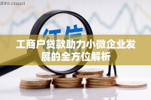 凤阳工商户贷款助力小微企业发展的全方位解析