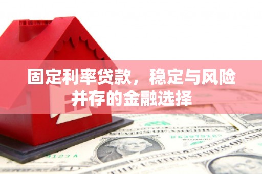 凤阳固定利率贷款，稳定与风险并存的金融选择