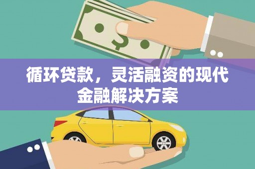 凤阳循环贷款，灵活融资的现代金融解决方案