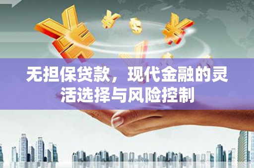 凤阳无担保贷款，现代金融的灵活选择与风险控制