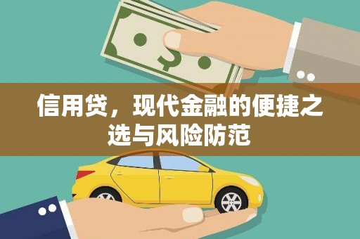 凤阳信用贷，现代金融的便捷之选与风险防范