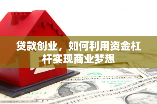 凤阳贷款创业，如何利用资金杠杆实现商业梦想