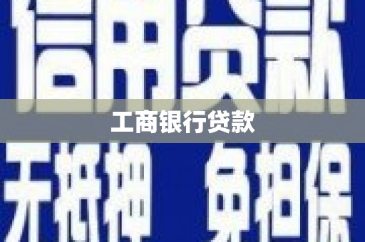 凤阳工商银行贷款