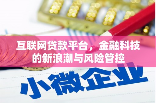凤阳互联网贷款平台，金融科技的新浪潮与风险管控