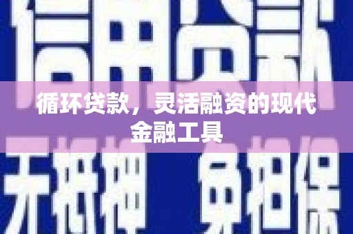 凤阳循环贷款，灵活融资的现代金融工具