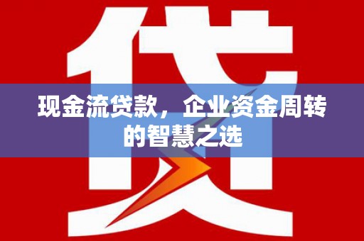 凤阳现金流贷款，企业资金周转的智慧之选
