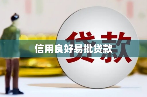 凤阳信用良好易批贷款
