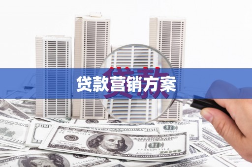 凤阳贷款营销方案