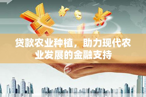 凤阳贷款农业种植，助力现代农业发展的金融支持